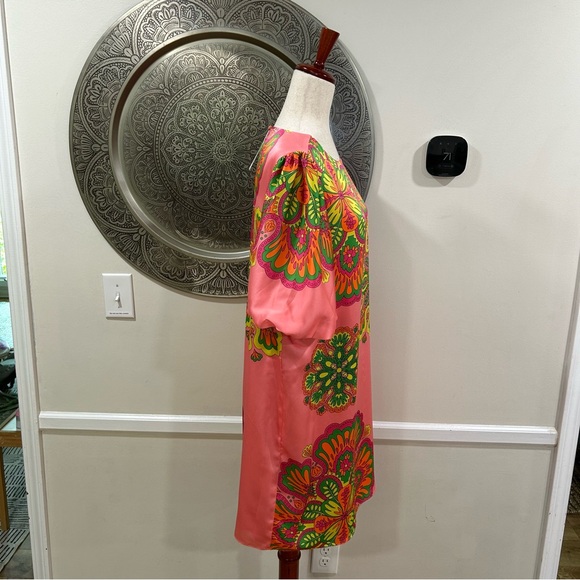 NWT $328 Trina Turk LUV dress in pink - Size 12 - Picture 6 of 11
